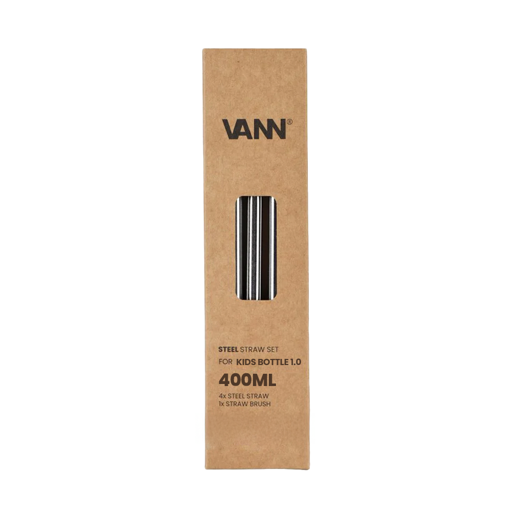 Stainless steel straw set Kids Bottle