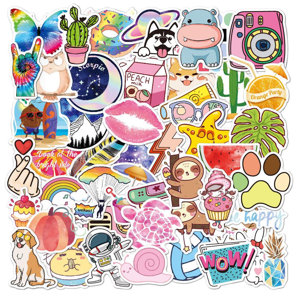 Bottle and cup stickers