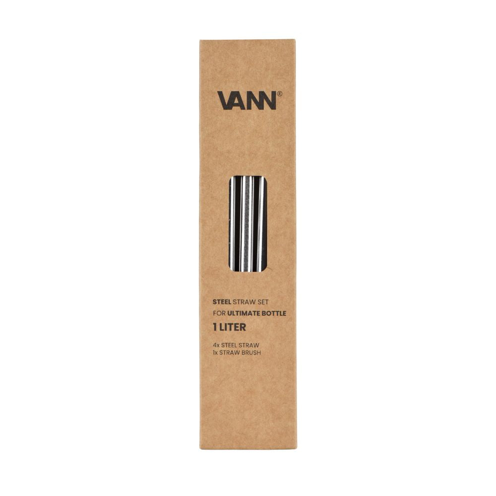 Stainless steel straw set - Ultimate Bottle